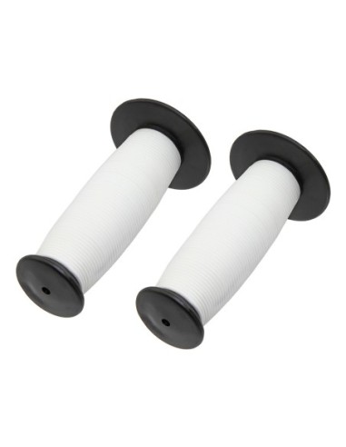 Mushroom Grips 7/8 long 115mm Black/White.